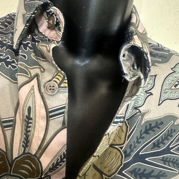 Ted Baker Stretch Button Down Ted size 3 = 38 chest Gently worn 97% cotton - Picture 2 of 5